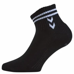 Hmlstripe 4-pack Mid Cut Socks White/black