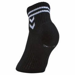 Hmlstripe 4-pack Mid Cut Socks White/black