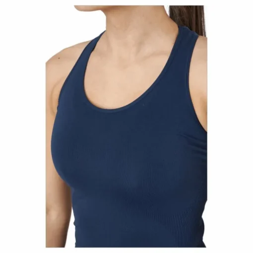 Hmltif Seamless Top Black Iris