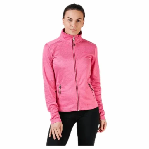 Holiday Full Zip Pink