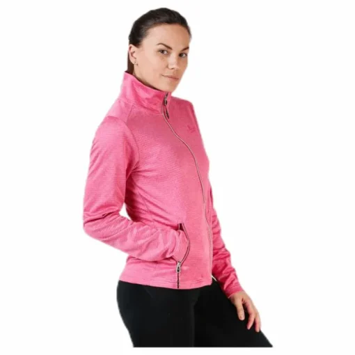 Holiday Full Zip Pink