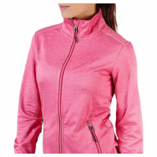 Holiday Full Zip Pink