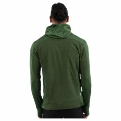 Hood Jacket Fleece Green