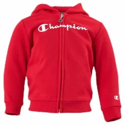 Hooded Full Zip Suit Junior Red