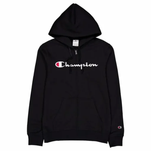 Hooded Full Zip Sweatshirt Black Beauty