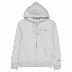 Hooded Full Zip Sweatshirt New Oxford Grey Melange