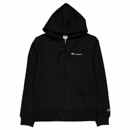 Hooded Full Zip Sweatshirt Black Beauty
