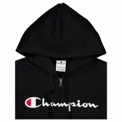 Hooded Full Zip Sweatshirt Black Beauty