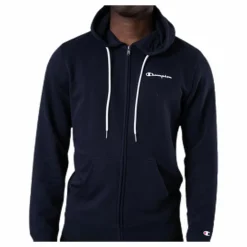 Hooded Full Zip Sweatshirt Blue