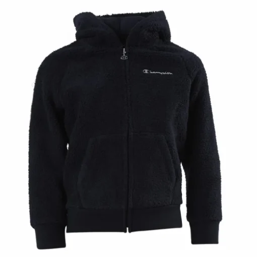 Hooded Full Zip Top Junior Blue