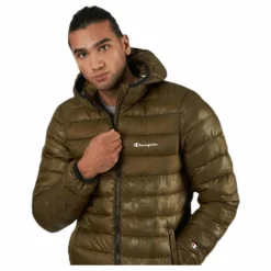 Hooded Jacket Green
