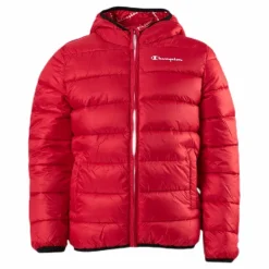Hooded Jacket Junior Red