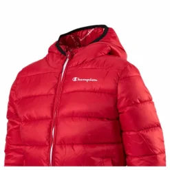 Hooded Jacket Junior Red