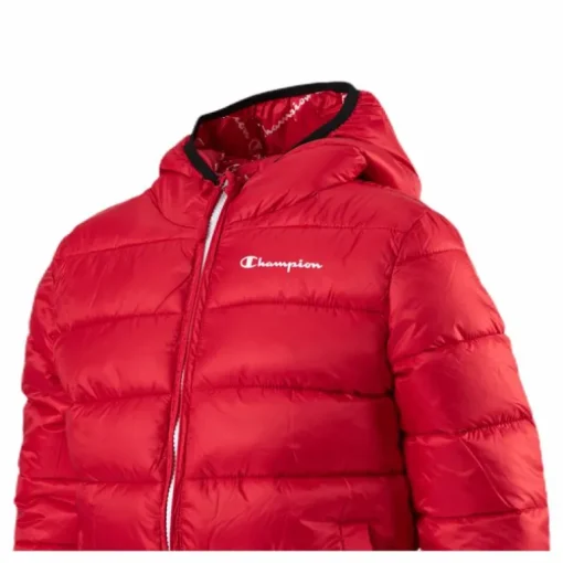Hooded Jacket Junior Red