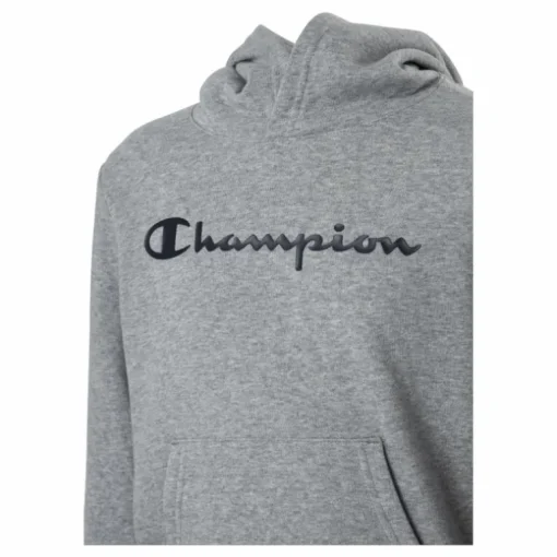 Hooded Sweatshirt Gray Melange Light