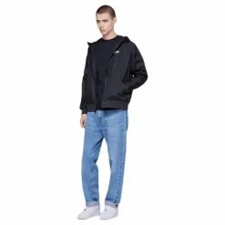Hooded Windbreaker Black
