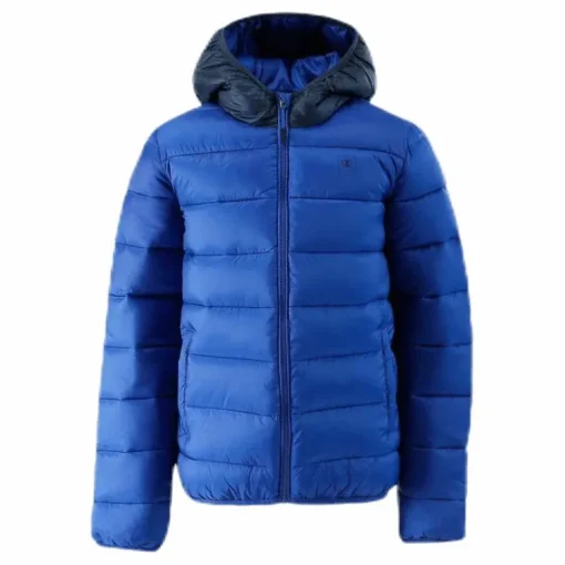 Hooded Youth Jacket Blue