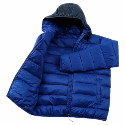 Hooded Youth Jacket Blue