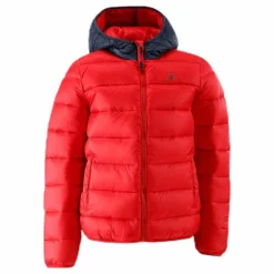 Hooded Youth Jacket Red