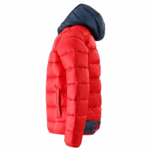Hooded Youth Jacket Red