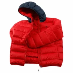Hooded Youth Jacket Red