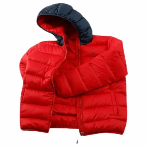 Hooded Youth Jacket Red