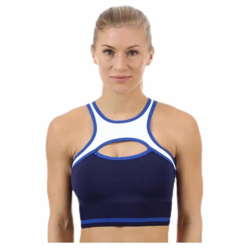 Hop Sports Bra Blue/White