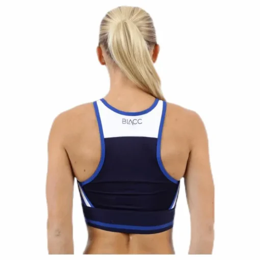 Hop Sports Bra Blue/White