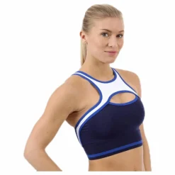 Hop Sports Bra Blue/White