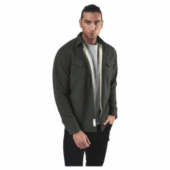 Hunter Check Overshirt L/S Black