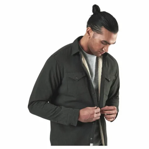 Hunter Check Overshirt L/S Black