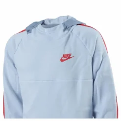 Hybrid 1/2 Zip Fleece Jr Blue/White
