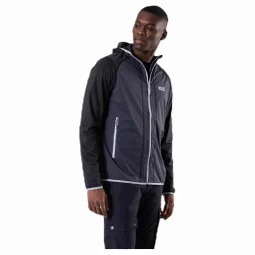 Hydro Hooded Light Jacket Grey