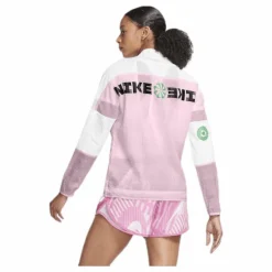 Icon Clash jacket Pink/White