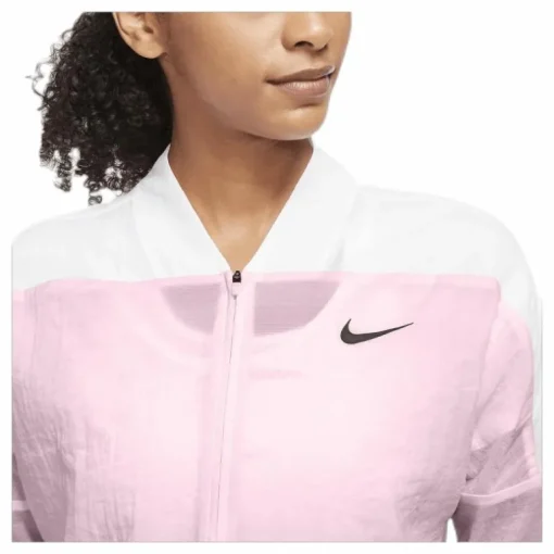 Icon Clash jacket Pink/White