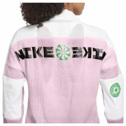 Icon Clash jacket Pink/White