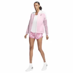 Icon Clash jacket Pink/White