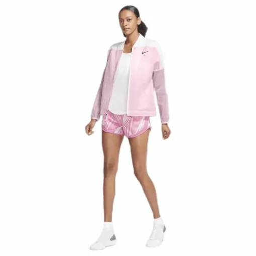 Icon Clash jacket Pink/White