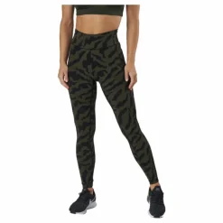 Iconic Printed 7/8 Tights Escape Green