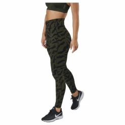 Iconic Printed 7/8 Tights Escape Green
