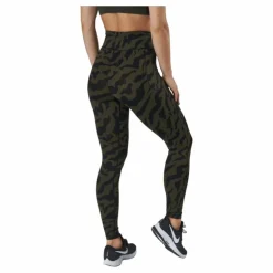 Iconic Printed 7/8 Tights Escape Green