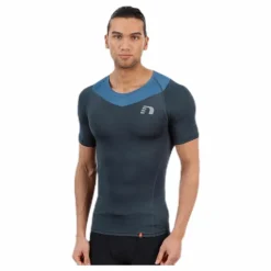 Iconic Vent Stretch Tee M Blue