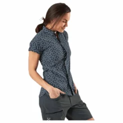 Idun SS Shirt Blue/Patterned