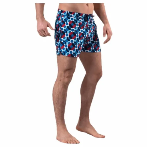 Illusion Dot Swim Shorts Blue
