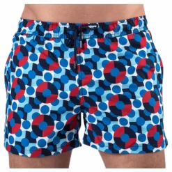 Illusion Dot Swim Shorts Blue