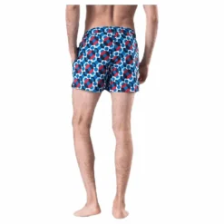 Illusion Dot Swim Shorts Blue