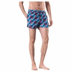 Illusion Dot Swim Shorts Blue