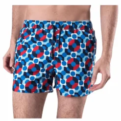 Illusion Dot Swim Shorts Blue