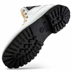6 In Premium WP Boot Jr White