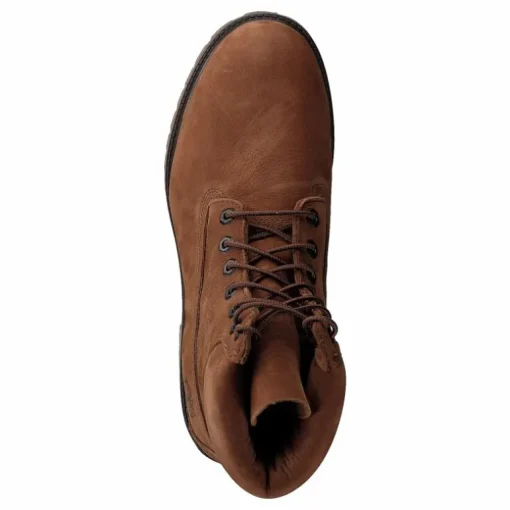 6 Inch Prem Rubber Cup Boot Cocoa Brown